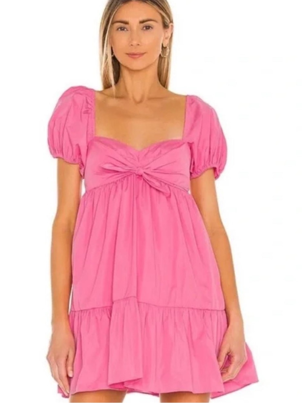 Amanda Uprichard Goldie Dress in Pink Size Small